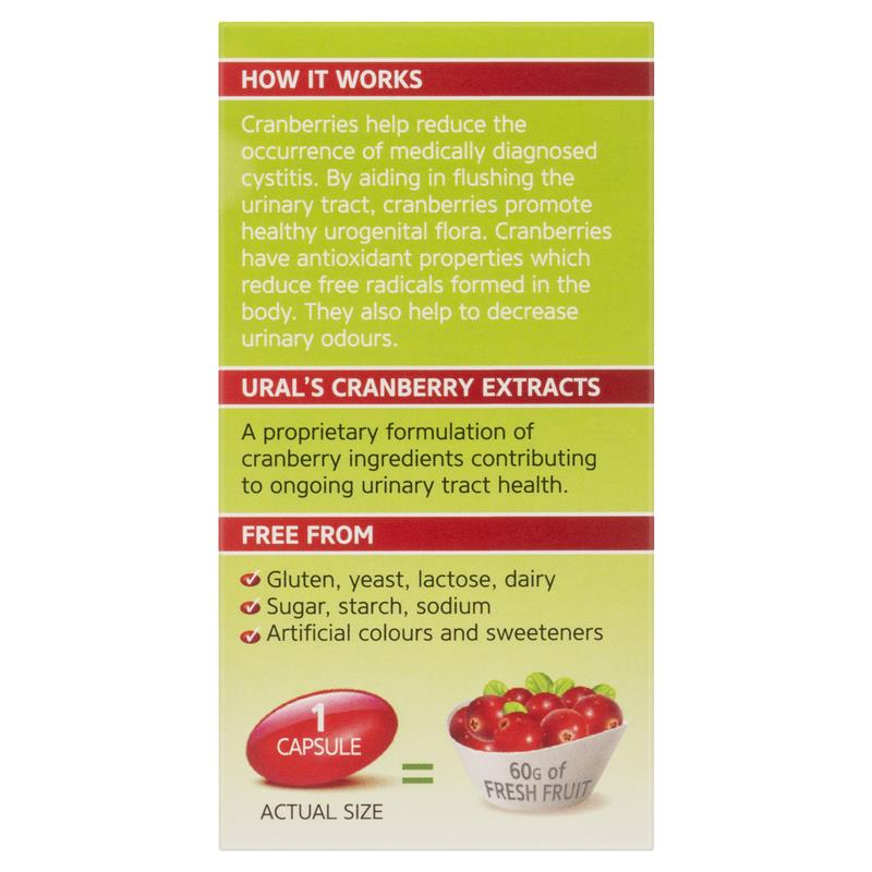 Ural High Strength Cranberry 60000mg 30 Capsules