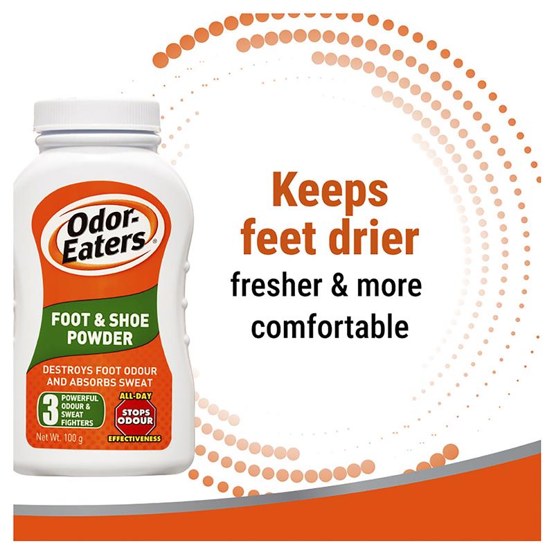 Odor-Eaters Foot & Shoe Powder 100g
