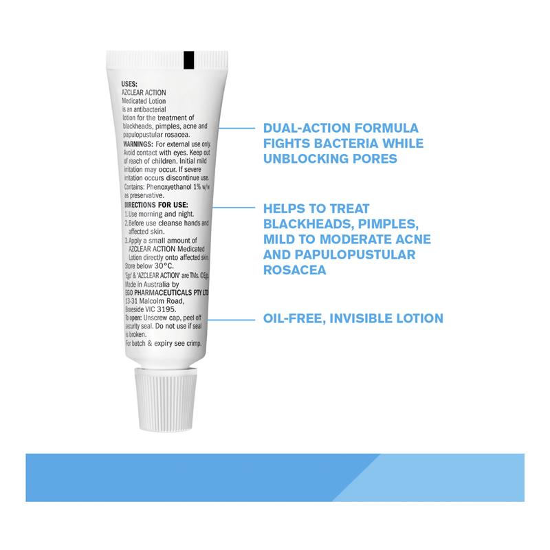 Azclear Medicated Lotion 25G - Pimples & Acne