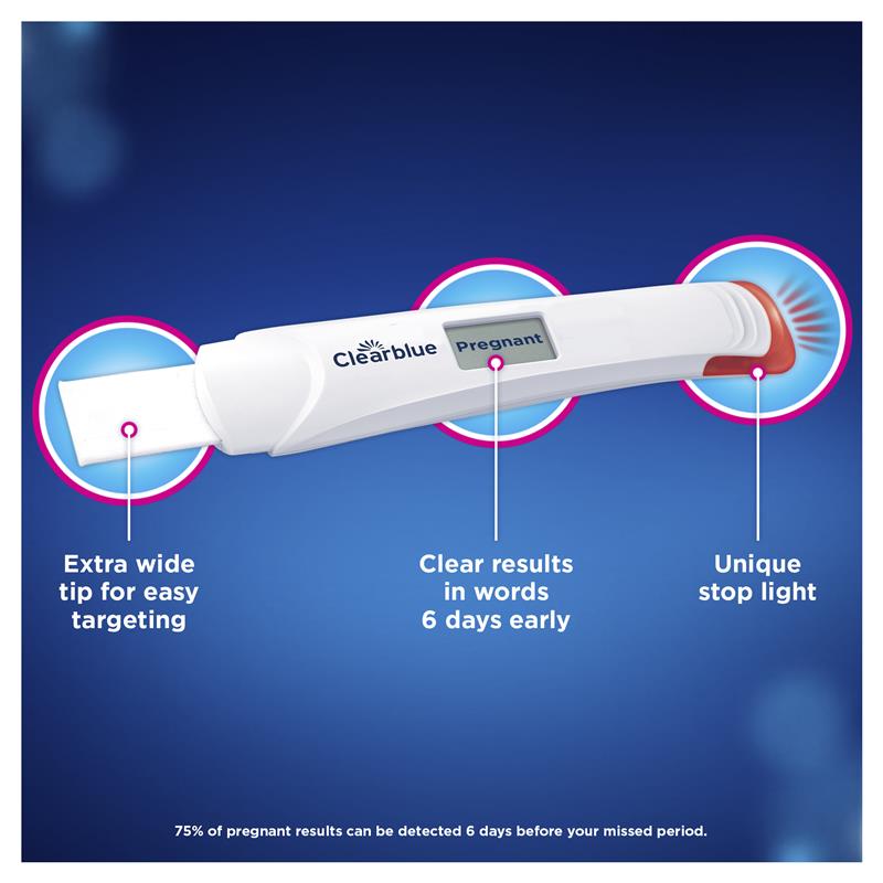 Clearblue Digital Pregnancy Test Weeks Indicator 2 Tests