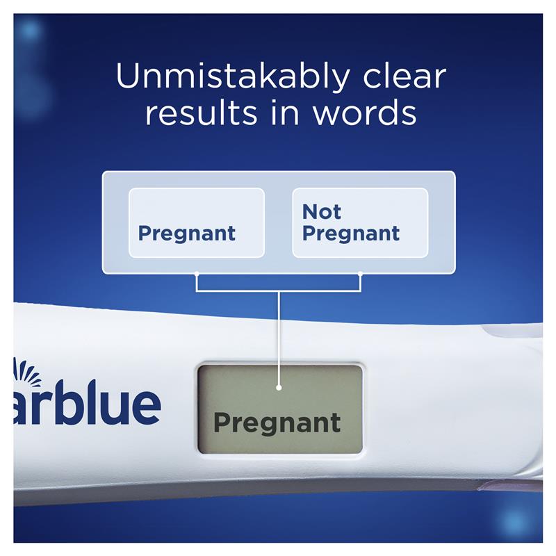 Clearblue Digital Pregnancy Test Weeks Indicator 2 Tests
