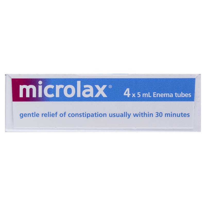 Microlax Enemas 5mL Pack 4