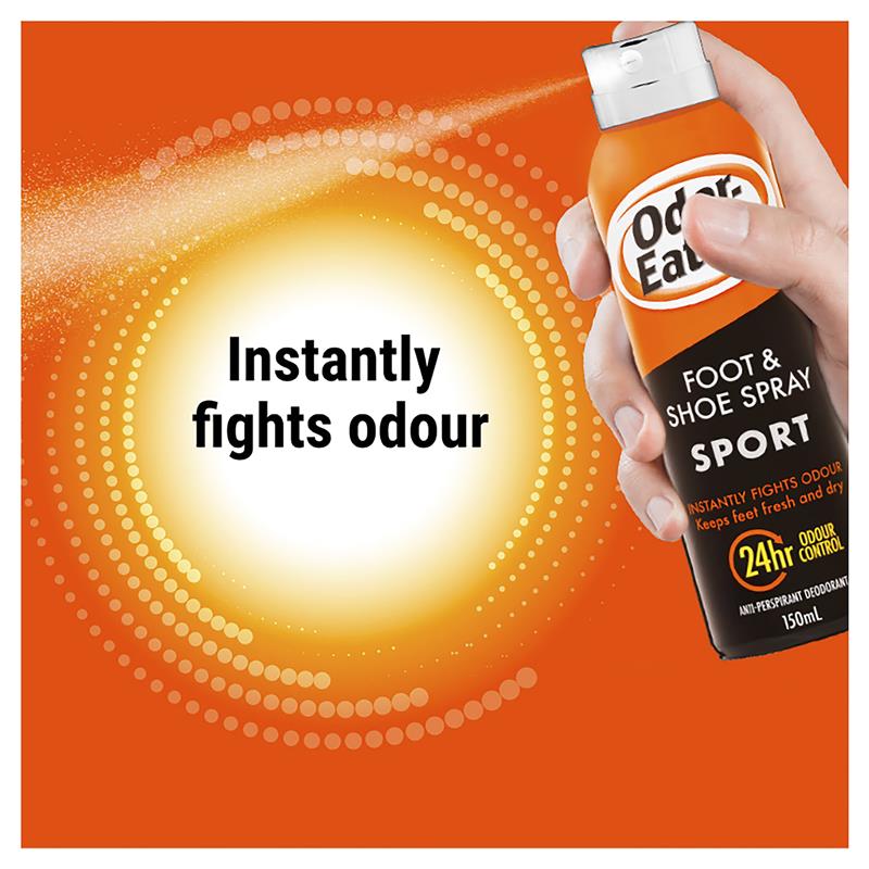 Odor-Eaters Foot & Shoe Spray Sport 150ml