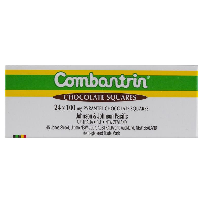 Combantrin Chocolate Squares 24