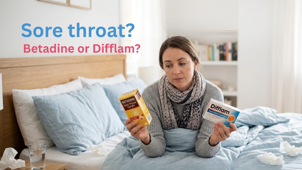 Betadine vs. Difflam: Which Is Best for Your Sore Throat?