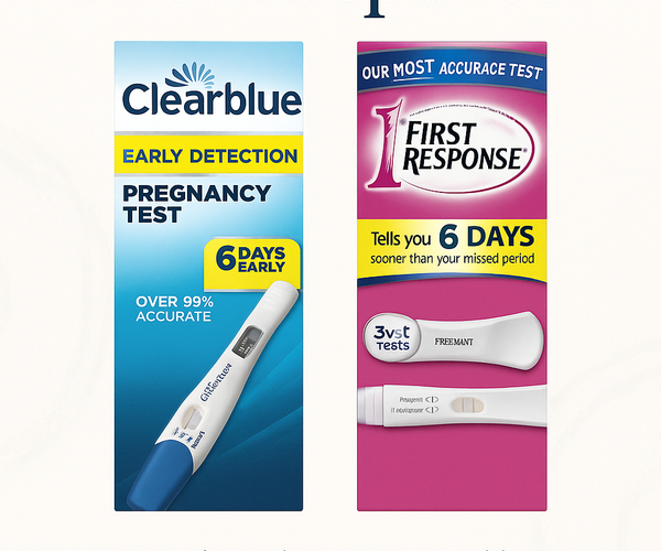 ClearBlue vs. First Response Pregnancy Tests? – Sea Lake Pharmacy