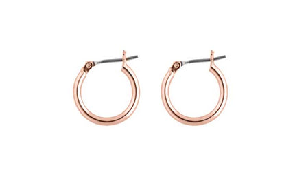15mm Hoop Rose Gold
