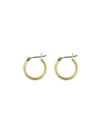 15mm Plain Hoop Gold