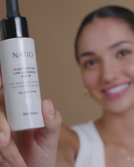 Natio Plant Peptide Line & Wrinkle Serum 30ml