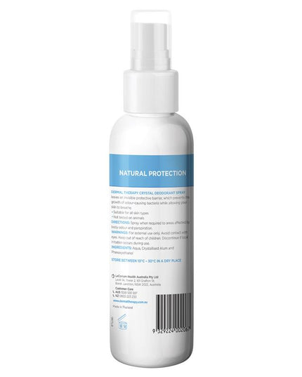 Dermal Therapy Crystal Deodorant Spray 120ml