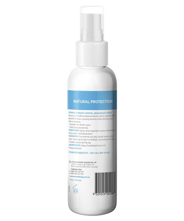 Dermal Therapy Crystal Deodorant Spray 120ml