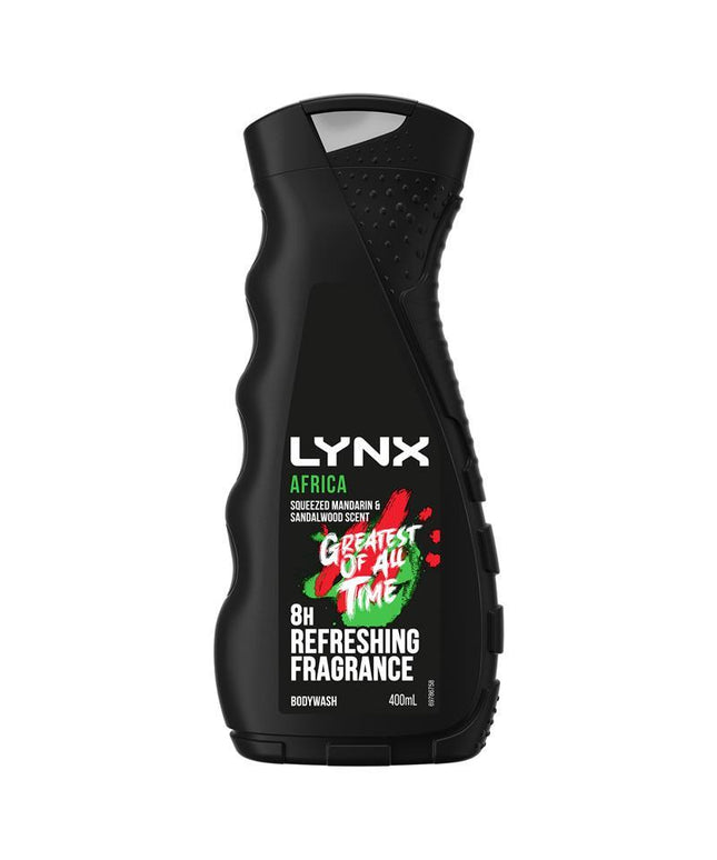 Lynx Black Shower Gel Africa 400ml