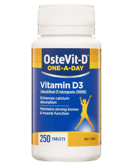 OsteVit-D Vitamin D3 One-A-Day 250 Tablets