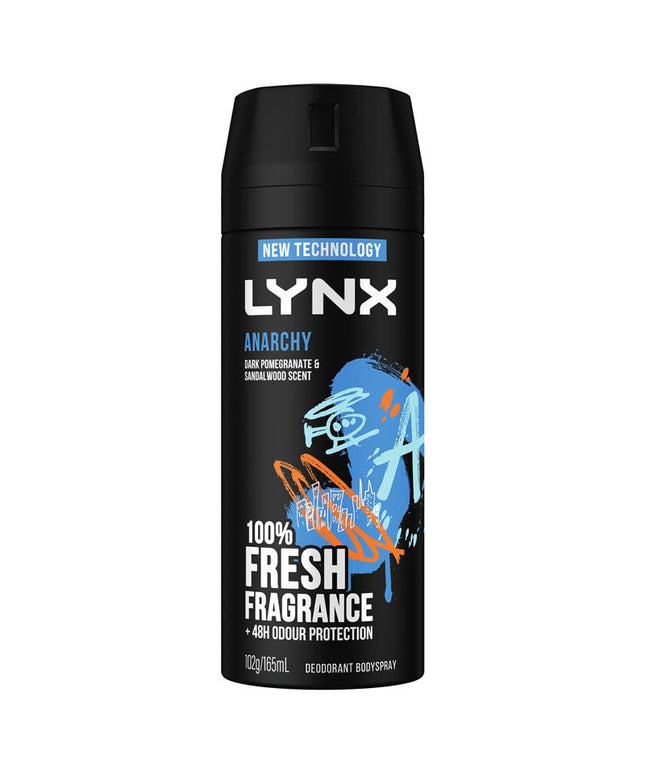 Lynx Deodorant Anarchy For Him 165ml