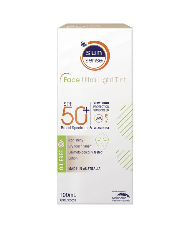 Ego Sunsense Face Ultra Light Tint SPF 50+ 100ml
