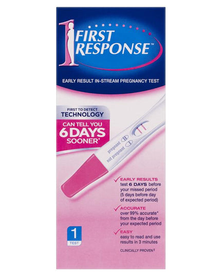 First Response Instream Pregnancy Test 1 Test