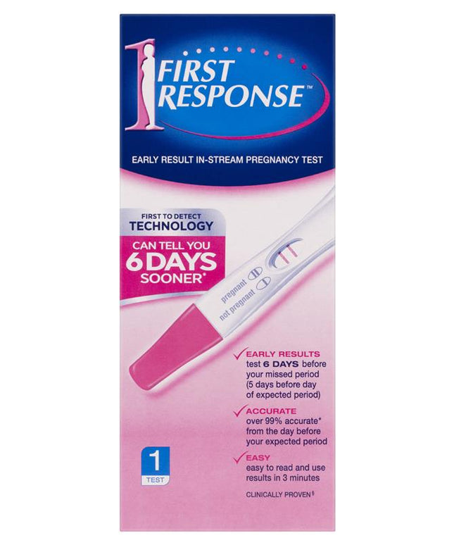 First Response Instream Pregnancy Test 1 Test