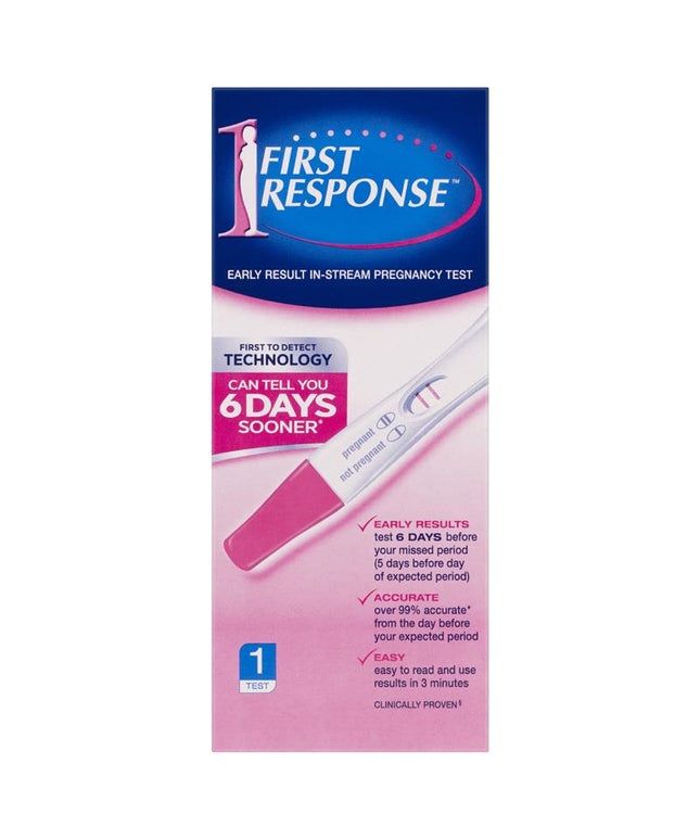 First Response Instream Pregnancy Test 1 Test