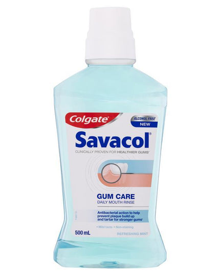 Colgate Mouthwash Savacol Gum Care Daily 500mL