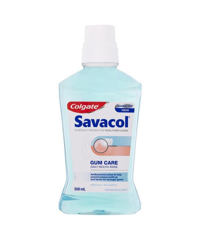Colgate Mouthwash Savacol Gum Care Daily 500mL
