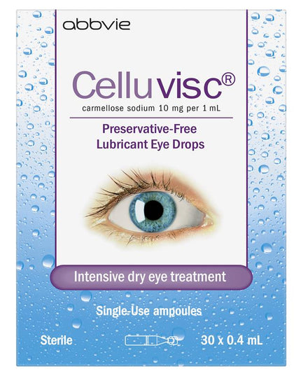 Celluvisc Eye Drops 30 x 0.4mL