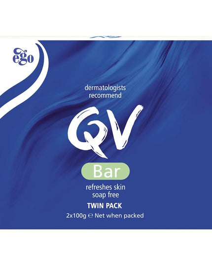QV Wash Cleansing Bar 100G Twin Pack