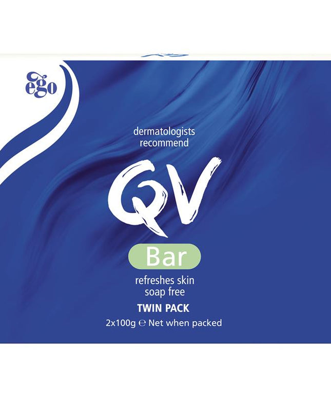 QV Wash Cleansing Bar 100G Twin Pack