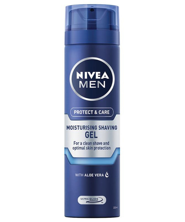 NIVEA MEN Protect & Care Shaving Gel Moisturising 200ml