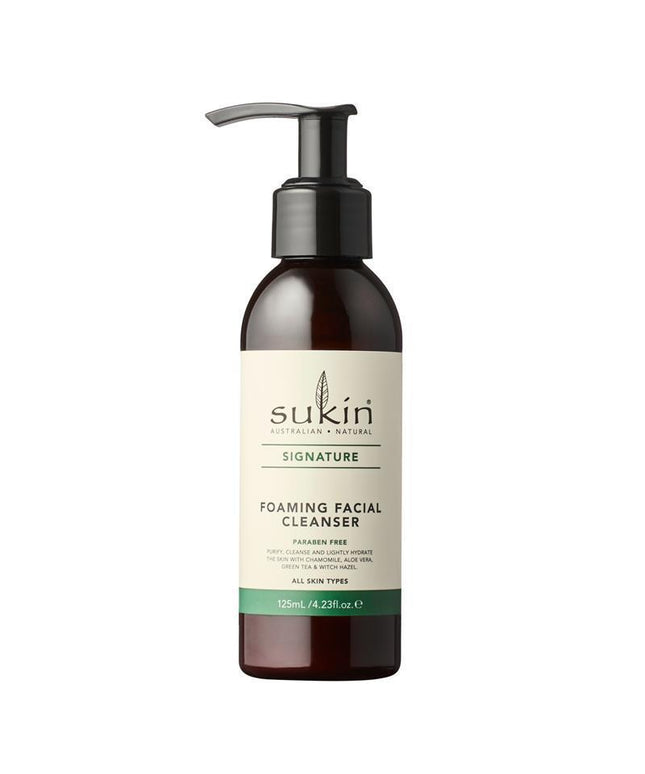 Sukin Signature Foaming Facial Cleanser Pump 125ml