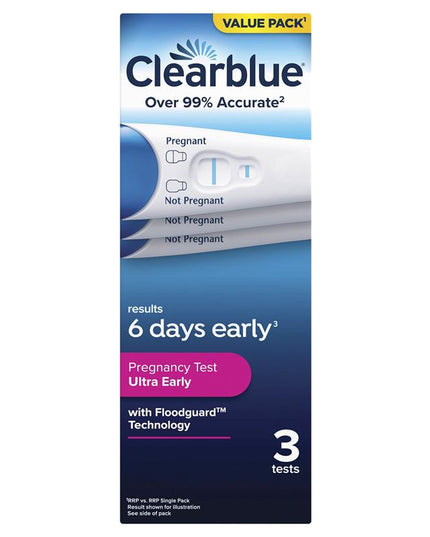Clearblue Pregnancy Test Ultra Early 3 Tests
