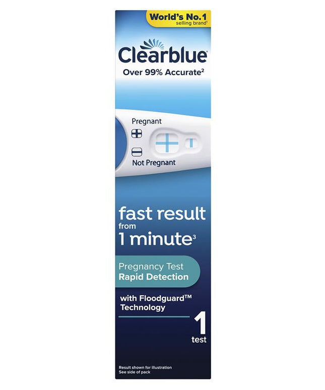 Clearblue Pregnancy Test Rapid Detection 1 Test