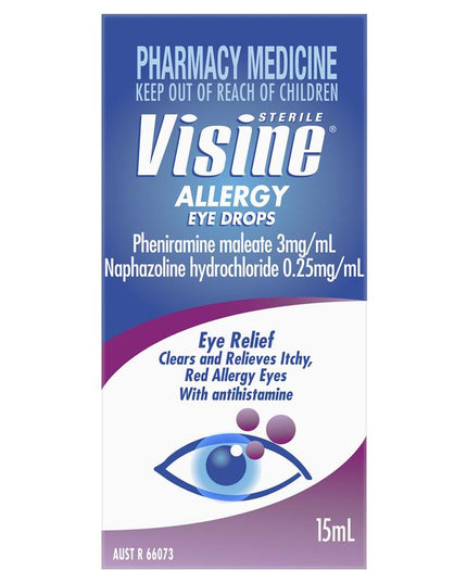 Visine Allergy Eye Drops 15mL