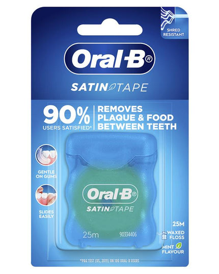 Oral B Satin tape Dental Floss Mint 25m