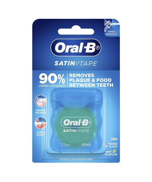 Oral B Satin tape Dental Floss Mint 25m