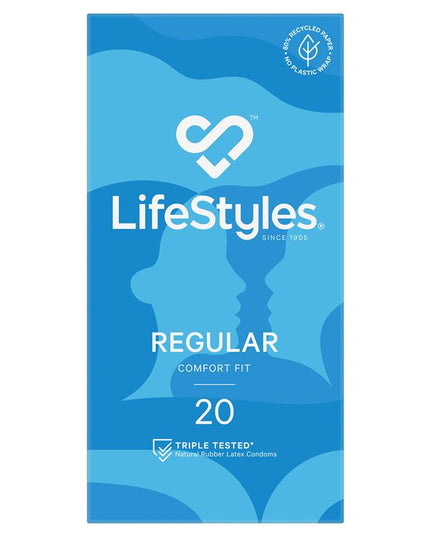 LifeStyles® Regular Condoms 20 Pack