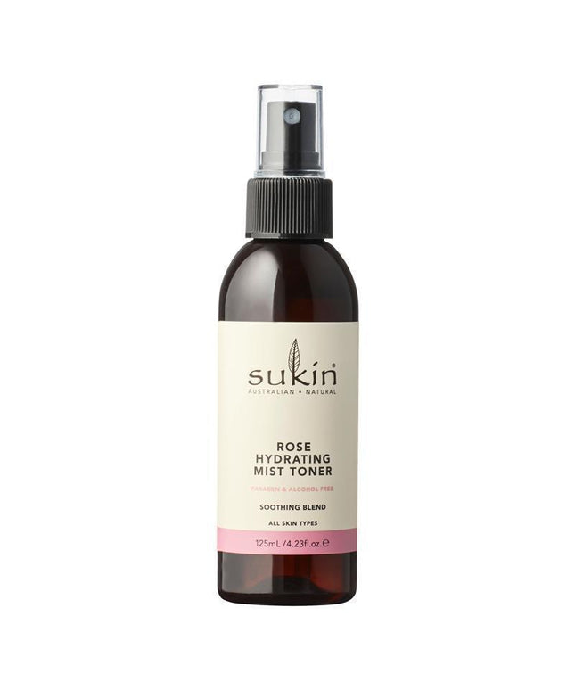 Sukin Rose Hydrating Mist Toner 125ml