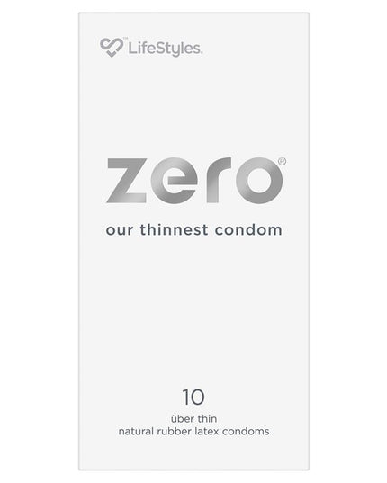 LifeStyles® Zero® Condoms 10 Pack