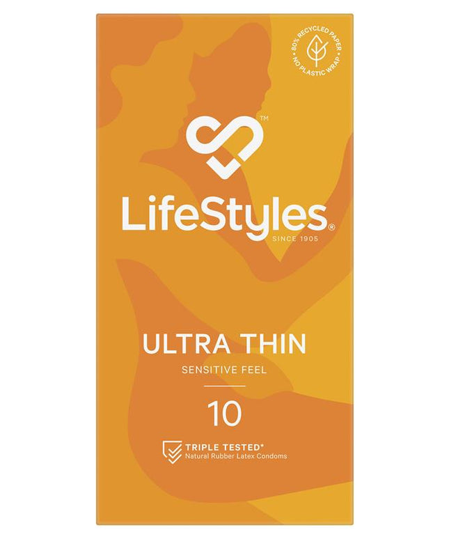 LifeStyles® Ultra Thin Condoms 10 Pack