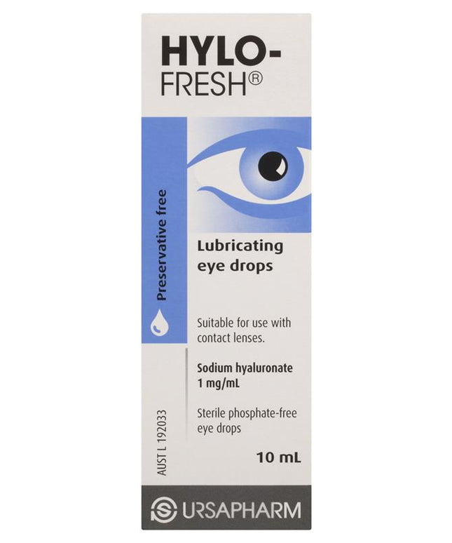 Hylo Fresh 1mg Preservative Free Eye Drops 10ml