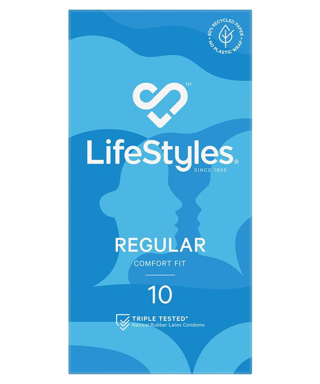 LifeStyles Condoms Regular 10 Pack