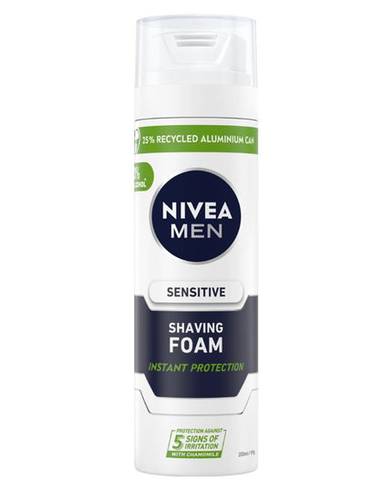 NIVEA MEN Sensitive Shaving Foam Instant Protection 200ml
