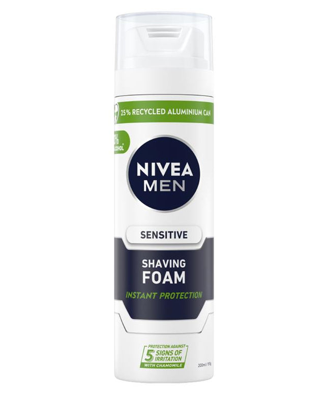 NIVEA MEN Sensitive Shaving Foam Instant Protection 200ml