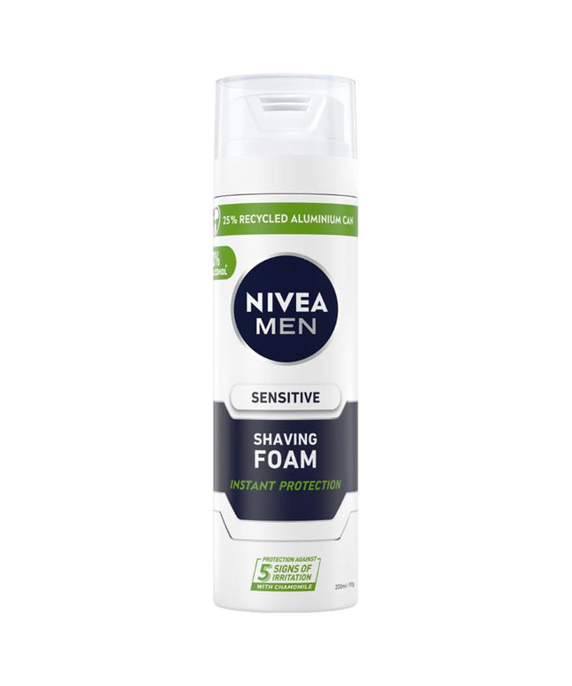 NIVEA MEN Sensitive Shaving Foam Instant Protection 200ml