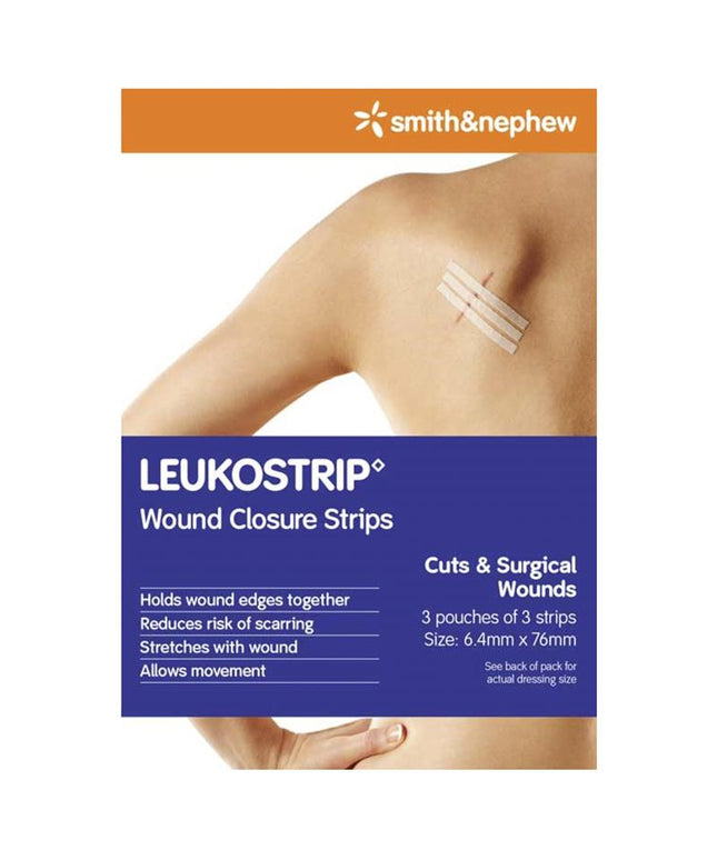Leukostrip 6.4mm x 76mm 3 Pack
