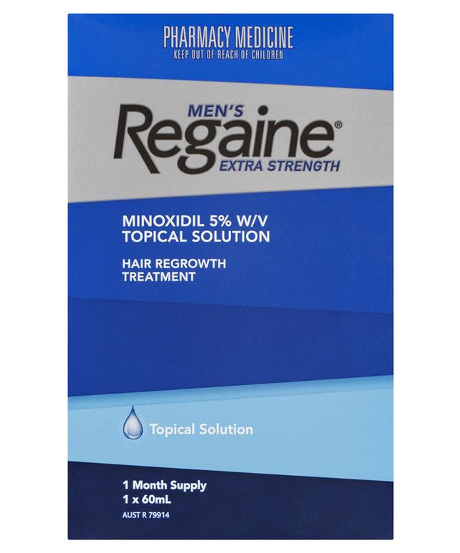 Regaine Men's Extra Strength Minoxidil Hair Regrowth Treatment 60mL