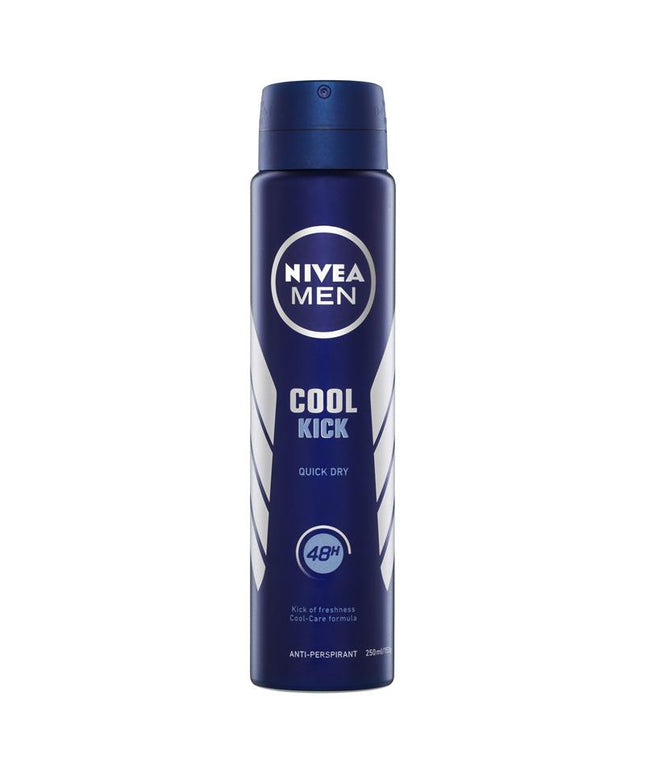 NIVEA MEN Cool Kick 48H Aerosol Deodorant 250ml