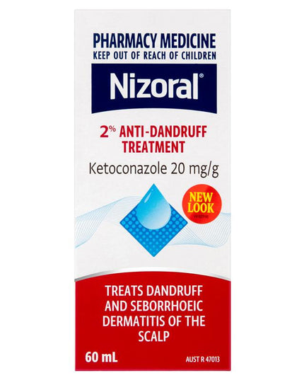 Nizoral Anti-Dandruff Shampoo 2% 60m