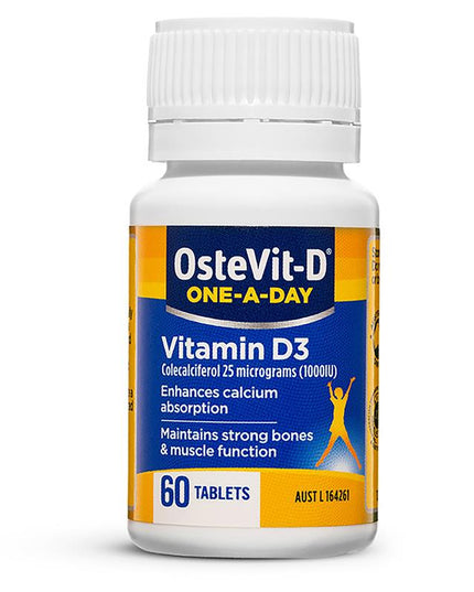 OsteVit-D Vitamin D3 One-A-Day 60 Tablets