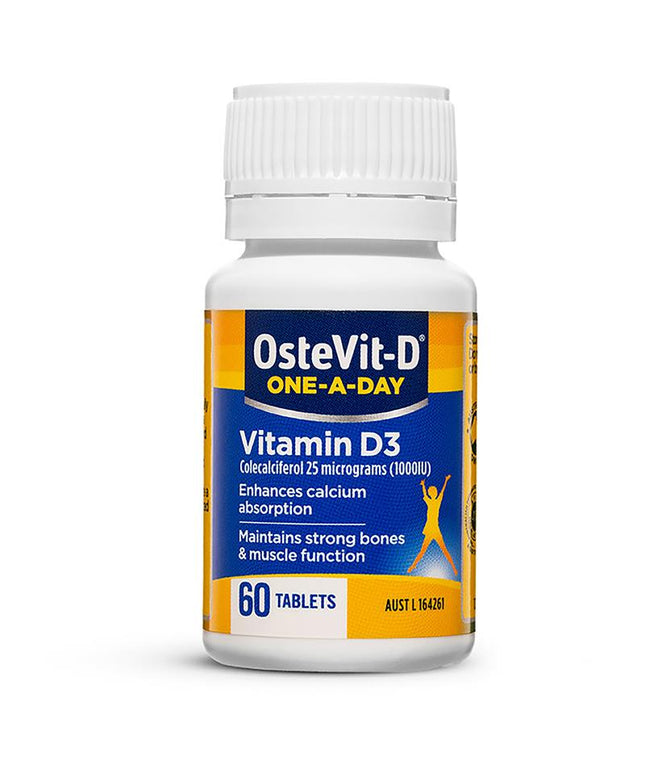 OsteVit-D Vitamin D3 One-A-Day 60 Tablets