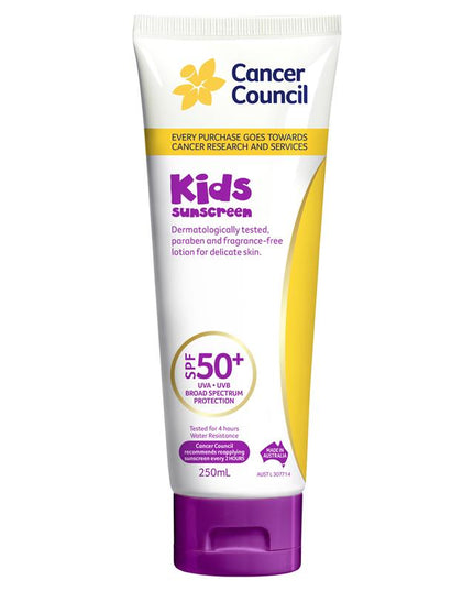 Cancer Council SPF 50+ Kids 250ml Tube